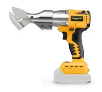 Cordless Sheet Metal Cutter Compatible with Dewalt 20V Max, 14GA, 360° Head | Brushless Motor and Long-Lasting Cutting Power for Sheet Metal, Stainless Steel, Leather and Carpet(No Battery)
