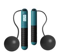Cordless Skipping Rope With Counter | 6.5CM Weighted Gravitys Ball Skipping Rope | Smart Digital Wireless Skipping Rope | Cordless Jump Rope For Fitness | Workout Experience Equipment For Adults