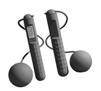 Cordless Skipping Rope With Counter, Weighted Gravities Ball Jump Rope, Smart Digital Jumping Ropes with Gravities Ball, Jump Rope Workout Equipment for Men & Women