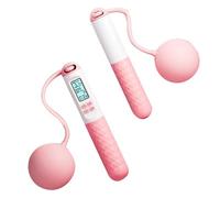 Cordless Skipping Ropes With Counter, Jump Rope, Portable Smart Digital Wireless Skipping Rope, Weighted Gravities Ball Jump Rope For Kids and Adults, for Fitness, Exercise, Boxing, Gym