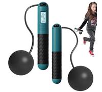 Cordless Skipping Ropes With Counter, Weighted Gravities Ball Jump Rope, Heavy Skip Rope With Counter For Working Out, Wireless Skipping Rope For Adults Fitness, Smart Digital Jump Rope