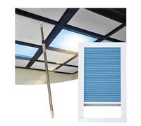 Cordless Skylight Shades, Thermal Insulation Blinds for Bathroom & Bedroom, Ceiling Room Cover, Light Filtering, Energy Efficient Window Treatment, Easy Installation
