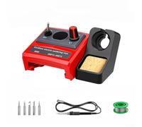 Cordless Soldering Iron, 18V 20V Batteries Powered Welding Tool, Adjustable Temp 200-500℃ Portable Iron for Repair and DIY(B)
