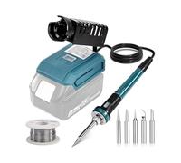 Cordless Soldering Iron 60W Wireless Electric Welding Tool Stand Tip Temperature Fast