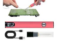 Cordless Soldering Iron - Electrical Welding Tool Pen with LED Digital Display System, Rechargeable Fast Heating Solderings Pencil for Precision Work Tasks | Electronic Repair DIY Craft Hobby Project
