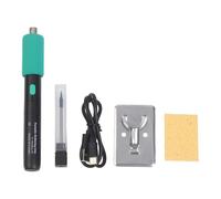 Cordless Soldering Iron Kit Heat 3 Tips Rechargeable | This cordless soldering iron heats up just eight seconds to let you quick repairs without waiting.