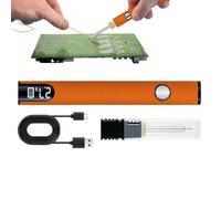 Cordless Soldering Iron - Pen For Electric Soldering Iron | Soldering Tools For Soldering Pins | Adjustable Voltage Charging Pen, Fast Heating And LED Digital Display For