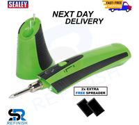 Cordless Soldering Iron Rechargeable 3.7V Li-ion Sealey SDL6 +2x Spreaders