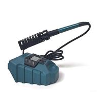 Cordless Soldering Iron Station 60W Electric Fast Heating USB Rechargeable Adjustable 200-480C for DIY Electronics Repair Home Appliance Maintenance Wire Soldering Tasks Portable(For BAT622)