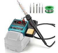 Cordless Soldering Station Compatible with Bosch B 18V Battery (No Battery)