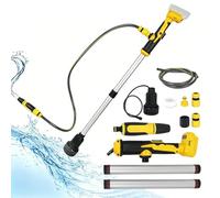 Cordless Stick Water Transfer Pump Compatible with Dewalt 20V Battery, 1400 GPH Portable Submersible Pump, Stick Utility Pump for Pool Garden Pond Boat, Rain Barrels Draining (Compatible with Dewalt)