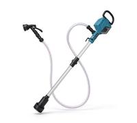 Cordless Stick Water Transfer Pump Compatible with Makita 18V, 2400L/h 10m Lift Rain Barrel Pump Brushless Motor Automatic Stop with Water Pipe for Garden Pool (Blue for MK)
