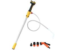 Cordless Stick Water Transfer Pump for Dewalt 18/20V, Portable Submersible Utility Sump Pump 2736L/h & 5M Lift for Garden Pond Boat RV Rain Barrels Draining (No Battery)