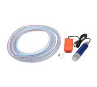Cordless Submersible Pump 21V Portable Utility Pump for Oil Suction Diesel Transfer Self Priming with 5m Steel Hose