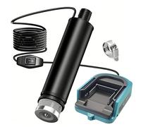 Cordless Submersible Water Pump Compatible with Makita 18V Battery, 30 L/min, 4.2m Cable, Max Head 16 FT, Portable Pump for Pool, Garden, Pond, Basement, Camping Draining, Car Wash (No Battery)