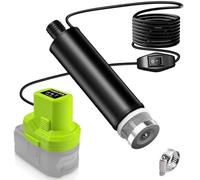 Cordless Submersible Water Pump for Ryobi 18V Battery,Electric Utility Pump for Garden, Hot Tub, Tank, Pool, Ponds, Aquariums