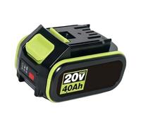 Cordless Tool Backup Battery 20V with Slide-on Track Foot, B | Gauge Button, for Daily Home Repair and Upkeep Projects