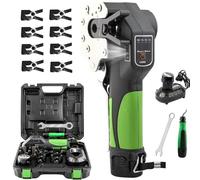 Cordless Tube Expander Kit for HVAC and Refrigeration, Auto and Manual Operation with 8 Chucks