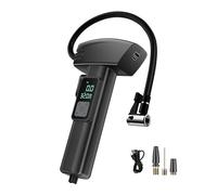 Cordless Tyre Inflator Air Compressor with Window Breaker LED Light Battery Power Electric Digital Tire Tyre