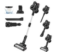 Cordless Vacuum Cleaner, 160W/15KPA Powerful Vacuum Cleaner, 3-in-1 Corded Handheld Vacuum Cleaner, 2 Delivery, with LED, 3000mAH Li-Ion Battery, for Hardwood Floors, Carpets, Pet Hair