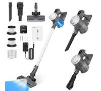 Cordless Vacuum Cleaner, 16Kpa Suction 180W Motor 4 in 1 Cordless Stick Vacuum Cleaner, Lightweight Handheld Vacuum for Home Pet Hair Carpet Hard Floor, Long Runtime