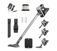 Cordless Vacuum Cleaner, 450W 25KPa Stick Vacuum Cleaner with 12000mAh Battery, 2-Speed Regulation, 35mins Max Runtime, Multi-cone Filtration, Handheld Vacuum for Pet Hair, Hardwood Floor, Carpet, etc
