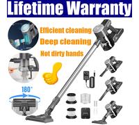 6-in-1 Cordless Upright Handheld Stick Vacuum Cleaner For Carpet Floor Pet Hair