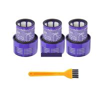 Cordless Vacuum Cleaner Accessory, Capable Of Cleaning Large Filtration Units, Cyclone Animal For Comprehensive Cleaning And Filter Replacement, Compatible For Dyson V10 Sv12 Absolute (Color : 4Pcs)
