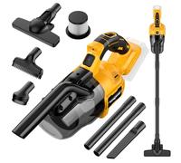 Cordless Vacuum Cleaner for Dewalt 20V MAX Battery, Portable Hand Vacuum for Home Car Hardwood Floor Carpet, Handheld Electric Vacuum with Washable HEPA Filter(No Battery)