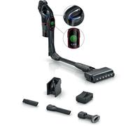 Bosch Unlimited 10 BCS1051GB Cordless Vacuum Cleaner with 100-Minute Runtime, Innovative MicroClean Technology, Including Sensor and TFT Display, Black