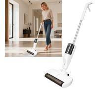 Ewbank Floor Polisher, Cleaner & Scrubber, Lightweight with Reusable Pads for Hard Floors – Red