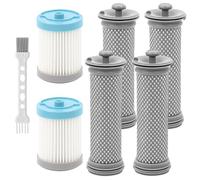 Cordless Vacuum Filter Replacement Kit Compatible with Tineco A10/ A11 Hero, A10/A11 Master and PURE ONE S11, PWRHERO11 Snap Cordless Vacuum Cleaner, 4 Pre Filters & 2 HEPA Filter & 1 Brush