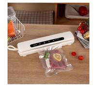 Cordless Vacuum Food Sealer Machine with Dry/Moist Modes, Rechargeable, Empacadora Al Vacío De Alimentos 10 Vacuum Seal Bags Small Vacuum Sealer for Home Kitchen Use,white
