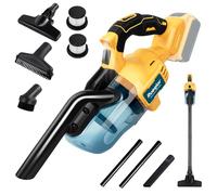 Cordless Vacuum for Dewalt 20V Battery, 5 in 1 Handheld Electric Vacuum Cleaner with 400W Powerful Motor, 46 CFM Portable Hand Vacuum for Home Pet Hair, Car (Battery Not Included)
