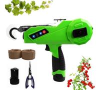 Cordless Vineyard Tying Tool with Adjustable Gear, Garden Branch Binder for Tomatoes Cucumbers Grapes Greenhouse Use