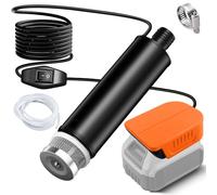 Cordless Water Pump Compatible with Dewalt 20V Battery (NO Battery), 100W 635GPH Portable Brusheless Sump Pump with 1m Hose, Transfer Pump for Pool, Hot Tub, Tank, Pond, Well Draining