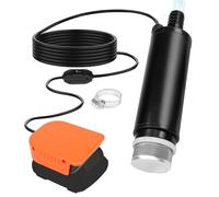 Cordless Water Transfer Pump Compatible with Dewalt 18V/20V Battery(Tool Only), 800GPH Water Pump for Pool/Garden/Pond/RV/Boat Draining