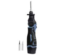 Cordless Welding Iron 30W 400℃ Battery Powered Rechargeable Adjustable 0-90Degrees Flat Pointed Tips Battery Soldering Iron