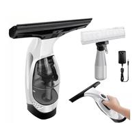 Cordless Window Cleaner Vac Rechargeable Vacuum Cleaner Squeegee Brush Cleaning