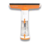 Cordless Window Vacuum Cleaner Rechargeable - 2-in-1 Spray & Suction Squeegee for Streak-Free Cleaning on Windows, Mirrors, Tiles, Condensation, Cars & Campers - Fast Charging Dual Tanks