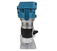 Cordless Woodworking Routers Trimmer for 18V Batteries Brushless Motor Single Handed Operations 6 Variable Speeds Collets 1/4" 6mm 8mm 700W Includes 12Piece Bit Set Brushless Trimmer Routers