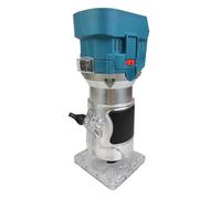 Cordless Woodworking Routers Trimmer for 18V Batteries Brushless Motor Single Handed Operations 6 Variable Speeds Collets 1/4" 6mm 8mm 700W Includes 12Piece Bit Set Wood Trimmer