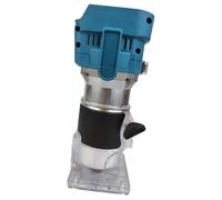 Cordless Woodworking Routers Trimmer for 18V Batteries Brushless Motor Single Handed Operations 6 Variable Speeds Collets 1/4" 6mm 8mm 700W Includes 12Piece Bit Set Wood Trimmer