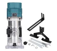Cordless Woodworking Trimmer, Brushless 18V Lithium Ion Router with 6 - Speed Control, Compact Wood Trimming Machine for Precision Routing and Trimming with Ergonomic Grip