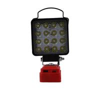 Cordless Work Light, Compatible with Devon 20V Battery, 4 Inch Adjustable LED Floodlight for Job Site