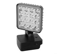 Cordless Work Light Fit for Power for X-Change Series, for 18V Lithium Battery, Double Switch, Lighting for Workshop Garage Camping