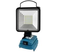 Cordless Work Light for Makita 18V Battery,Two Levels Adjustable Flood Light up to 48W 4800LM Lumens with 2 USB, Job Site Lighting for Work(No Battery)