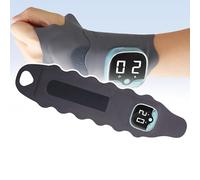 Cordless Wrist Heating Pad, Heated Wrist Brace with Vibration, 9 Levels of Intensity, for Elbow Wrist Ankle with 3 Heats and Vibrations Modes,A