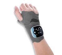 Cordless Wrist Heating Pad with 3 Adjustable Heat Levels, Rechargeable Wearable Massager Support for Office Travel and Home Relaxation, Secure Fit Flexible Strap, Comfort Tension(Blue)