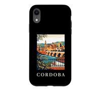 Cordoba Spain Historic Riverside Architecture Vintage Travel Case for iPhone XR